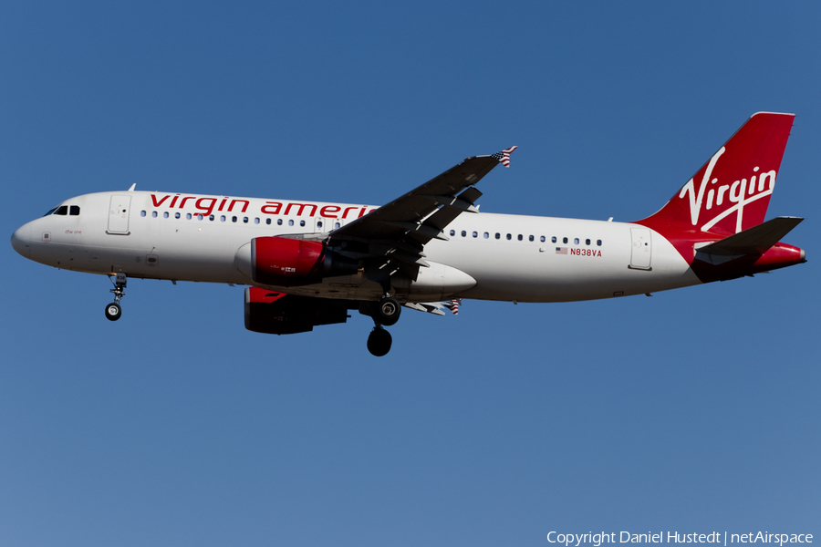 Virgin America Airbus A320-214 (N838VA) | Photo 448567