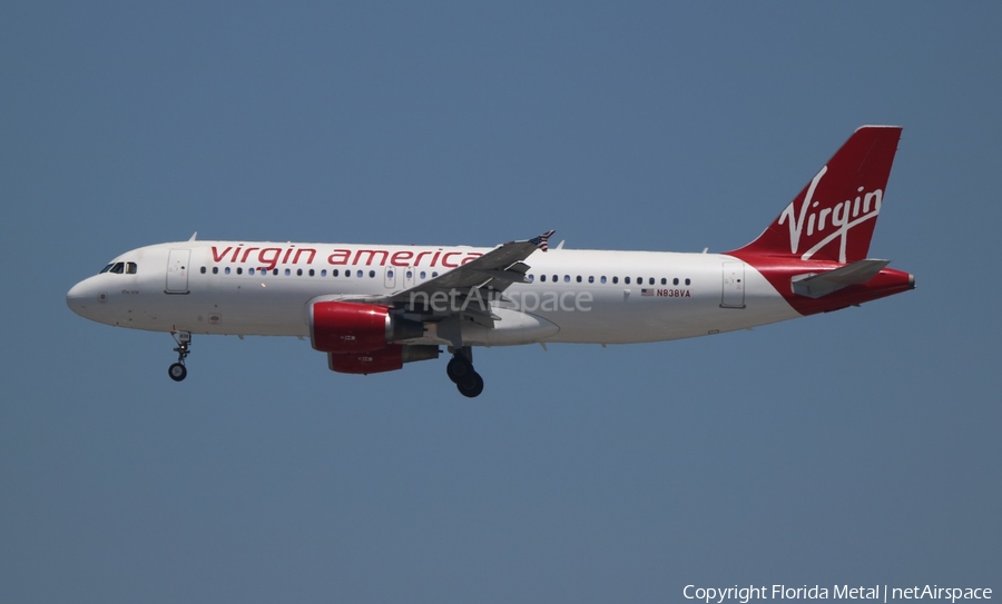 Virgin America Airbus A320-214 (N838VA) | Photo 318244