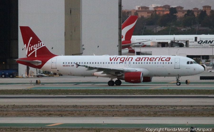 Virgin America Airbus A320-214 (N838VA) | Photo 318245