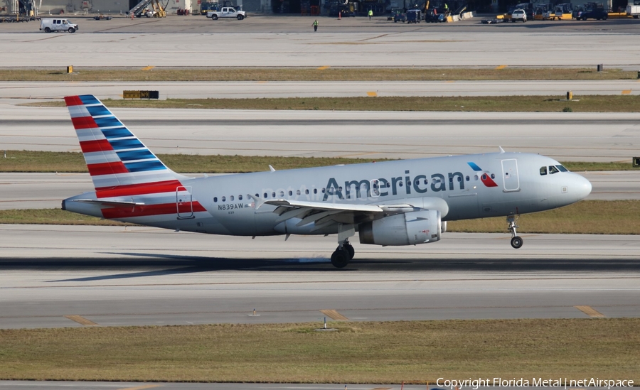 American Airlines Airbus A319-132 (N839AW) | Photo 318246