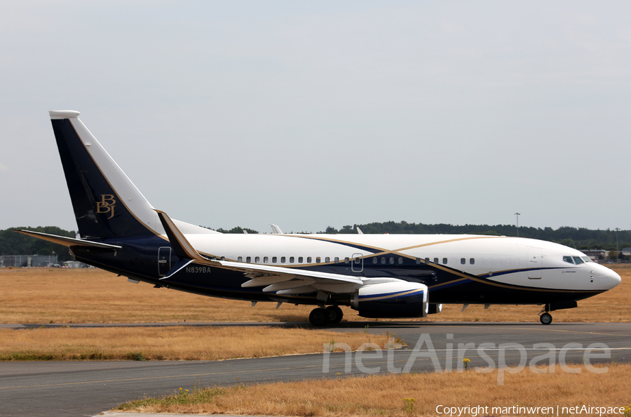 Boeing Business Jets Boeing 737-77Z(BBJ) (N839BA) | Photo 254058