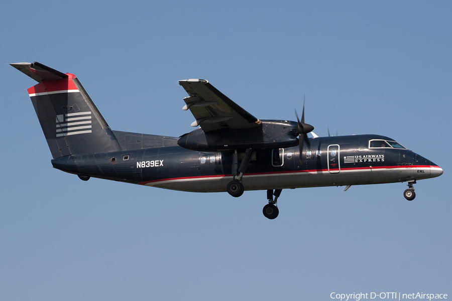 US Airways Express (Piedmont Airlines) de Havilland Canada DHC-8-102 (N839EX) | Photo 175495
