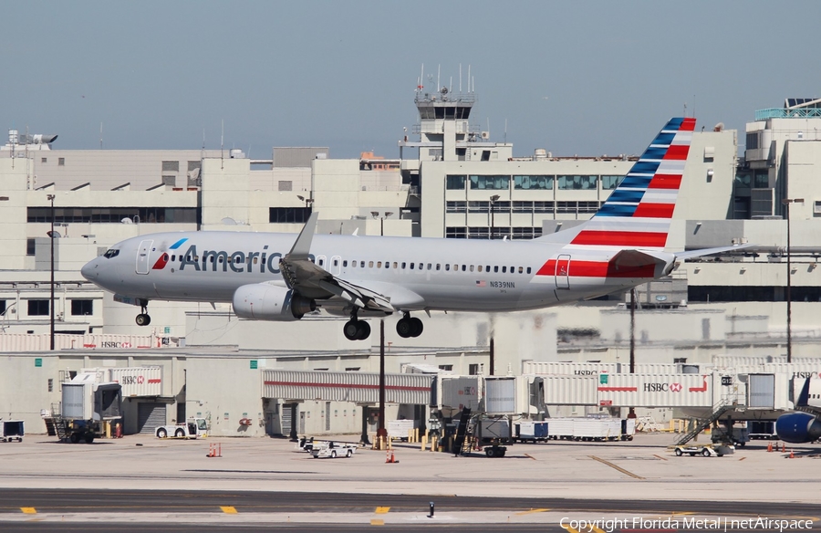 American Airlines Boeing 737-823 (N839NN) | Photo 318250