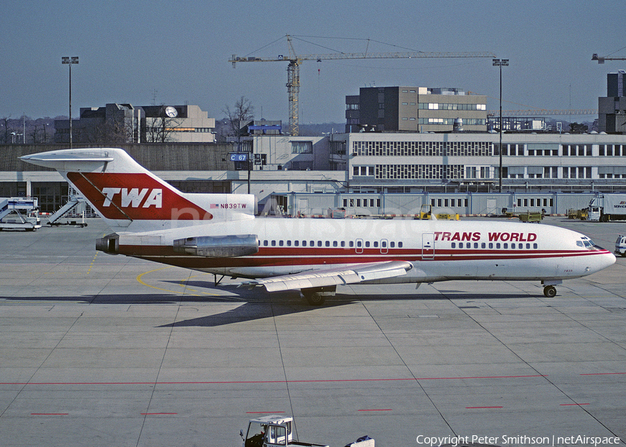 Trans World Airlines Boeing 727-31 (N839TW) | Photo 222679