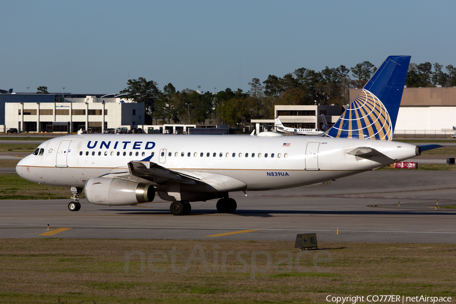 United Airlines Airbus A319-131 (N839UA) | Photo 42868