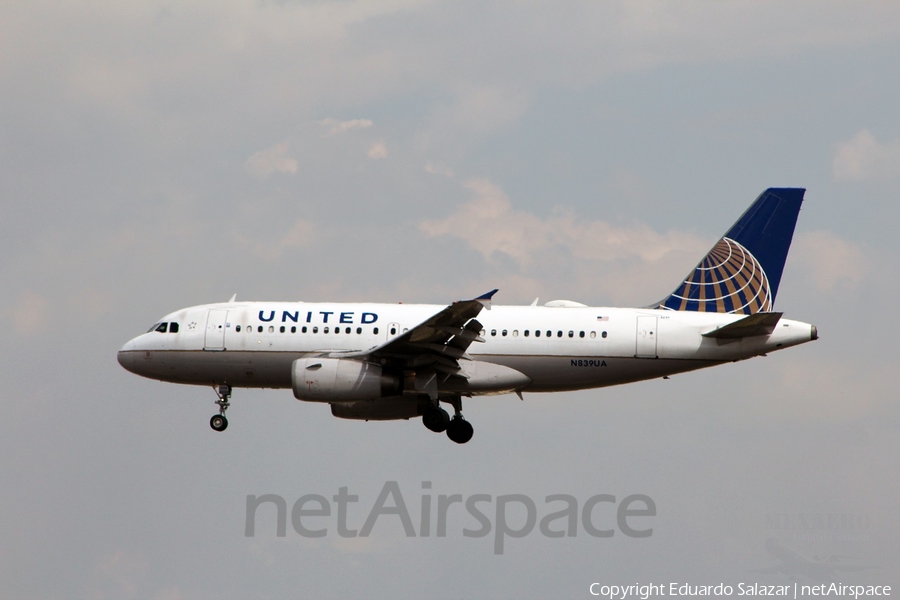 United Airlines Airbus A319-131 (N839UA) | Photo 91057