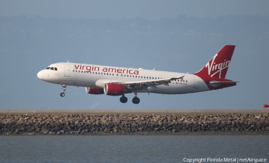Virgin America Airbus A320-214 (N839VA) | Photo 318252
