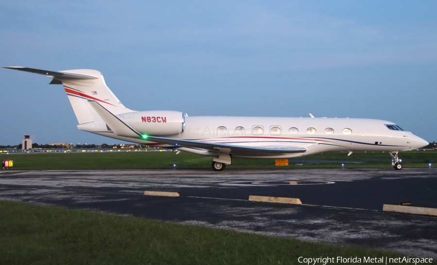 (Private) Gulfstream G650ER (N83CW) | Photo 609003