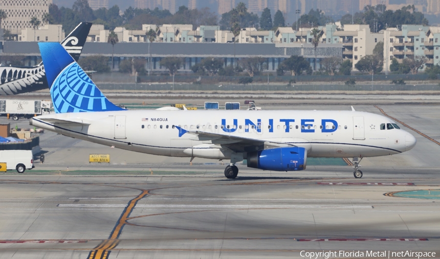 United Airlines Airbus A319-131 (N840UA) | Photo 673113