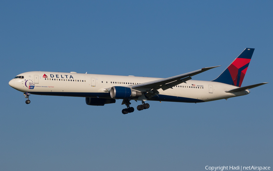 Delta Air Lines Boeing 767-432(ER) (N841MH) | Photo 125316