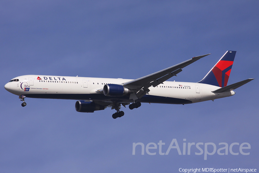 Delta Air Lines Boeing 767-432(ER) (N841MH) | Photo 23355