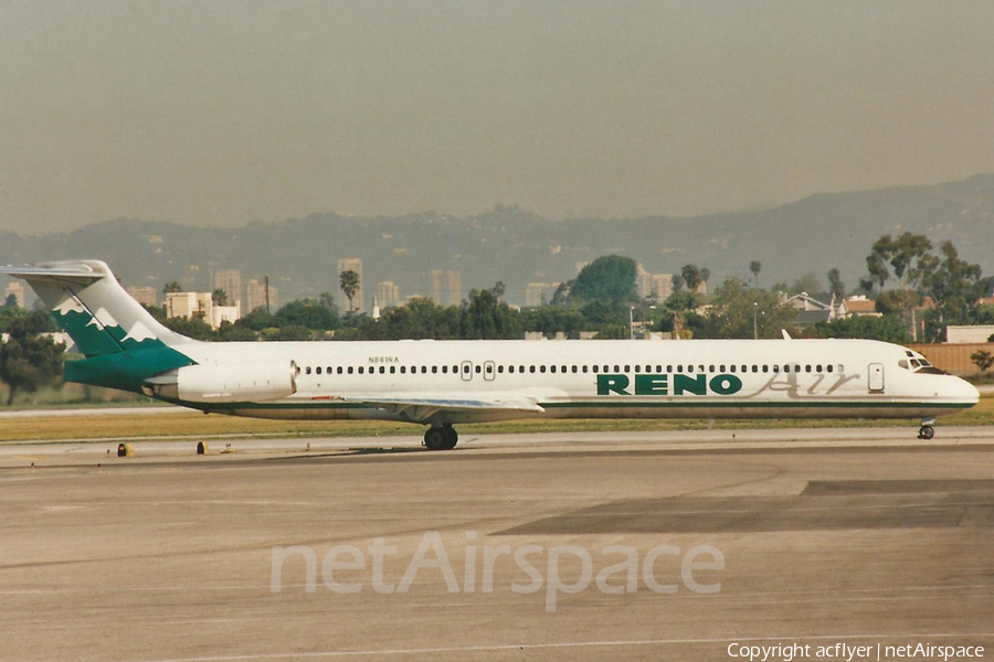 Reno Air McDonnell Douglas MD-82 (N841RA) | Photo 448424