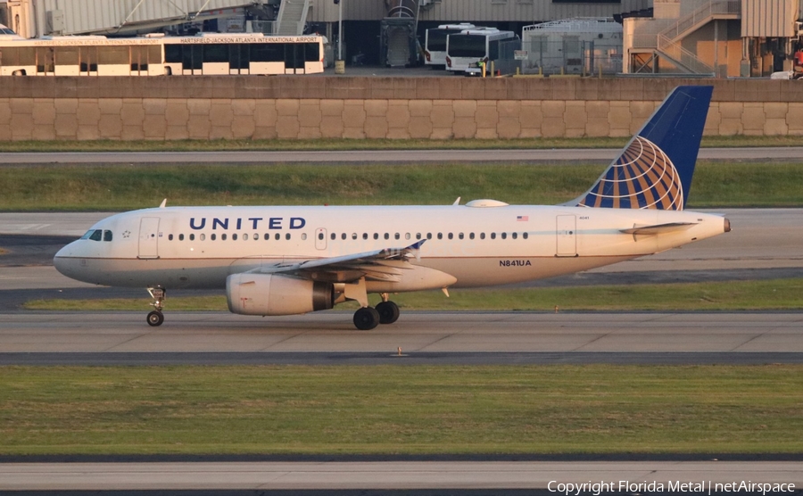 United Airlines Airbus A319-131 (N841UA) | Photo 318322