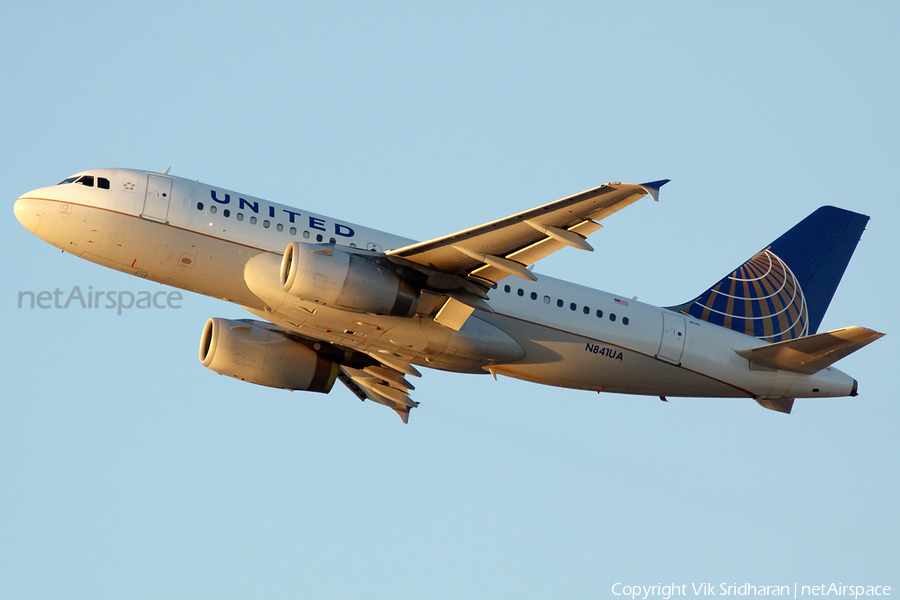 United Airlines Airbus A319-131 (N841UA) | Photo 12869