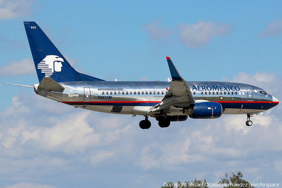 AeroMexico Boeing 737-752 (N842AM) | Photo 182186