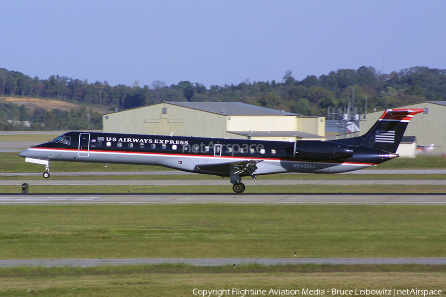 US Airways Express (Mesa Airlines) Embraer ERJ-145LR (N842MJ) | Photo 91052