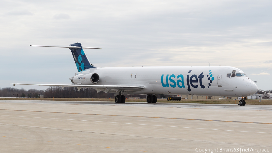 USA Jet Airlines McDonnell Douglas MD-88(SF) (N842US) | Photo 617116