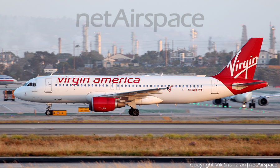 Virgin America Airbus A320-214 (N842VA) | Photo 107396