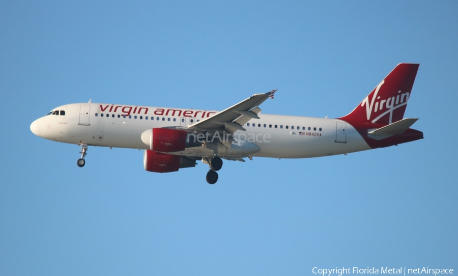 Virgin America Airbus A320-214 (N842VA) | Photo 318356