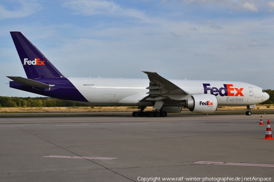 FedEx Boeing 777-FHT (N843FD) | Photo 326995