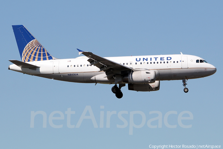 United Airlines Airbus A319-131 (N843UA) | Photo 246961