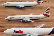 British Airways Boeing 737-436 (N844AU) at  Victorville - Southern California Logistics, United States