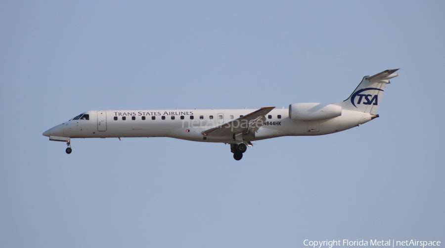 United Express (Trans States Airlines) Embraer ERJ-145LR (N844HK) | Photo 351460