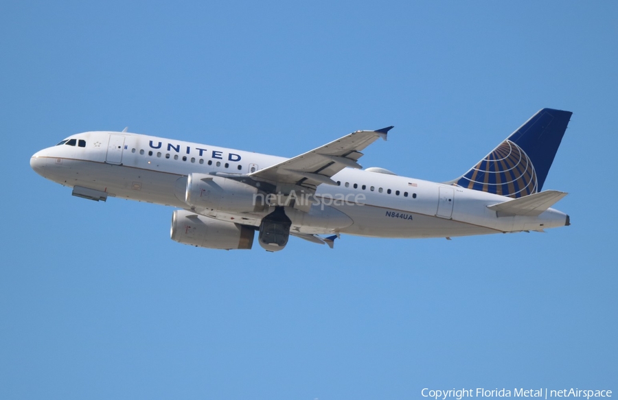 United Airlines Airbus A319-131 (N844UA) | Photo 318372