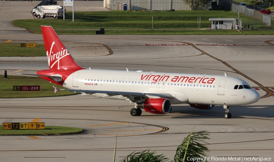 Virgin America Airbus A320-214 (N844VA) | Photo 318375