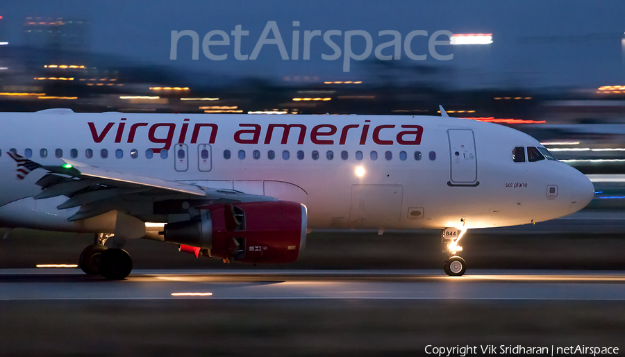 Virgin America Airbus A320-214 (N844VA) | Photo 107990