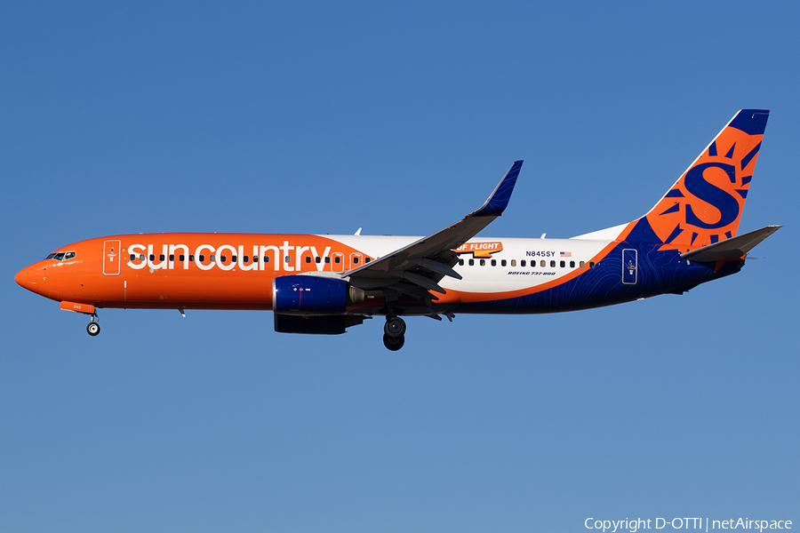 Sun Country Airlines Boeing 737-82R (N845SY) | Photo 553472