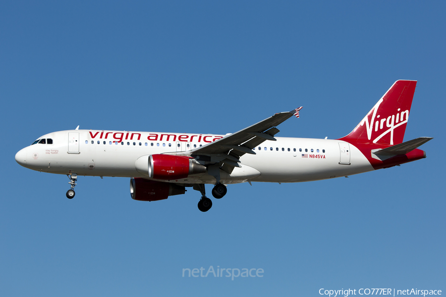 Virgin America Airbus A320-214 (N845VA) | Photo 102215