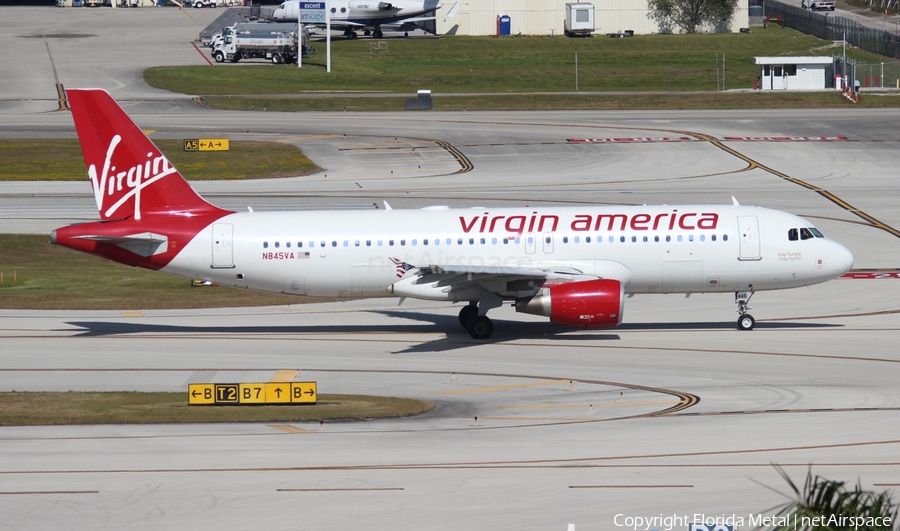 Virgin America Airbus A320-214 (N845VA) | Photo 318402