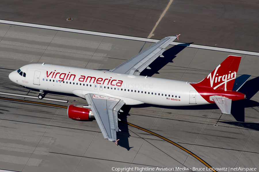 Virgin America Airbus A320-214 (N845VA) | Photo 103212