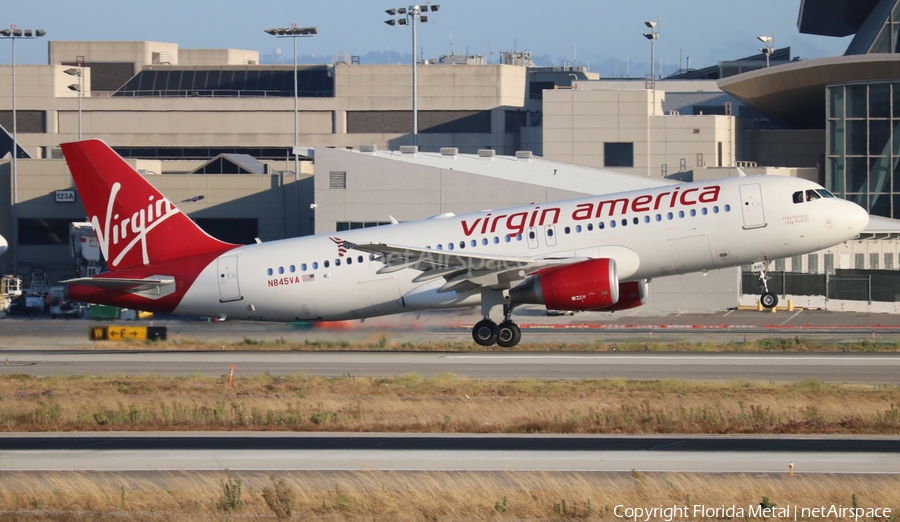 Virgin America Airbus A320-214 (N845VA) | Photo 318401