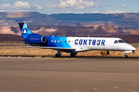 Contour Aviation Embraer ERJ-140LR (N846AE) at  Page - Municapal, United States