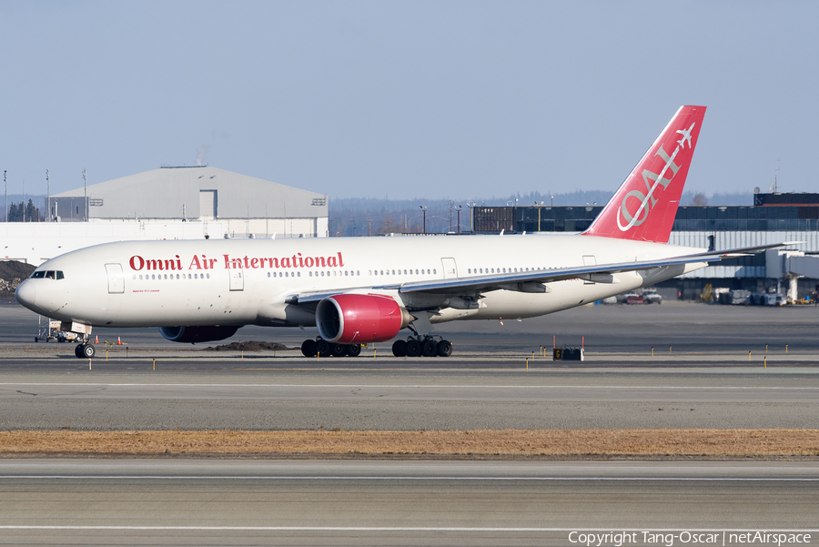 Omni Air International Boeing 777-2U8(ER) (N846AX) | Photo 504327