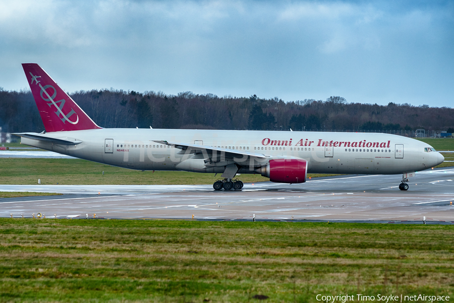 Omni Air International Boeing 777-2U8(ER) (N846AX) | Photo 374129