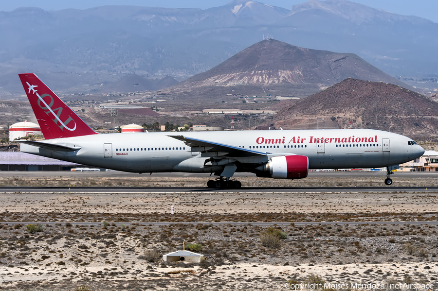 Omni Air International Boeing 777-2U8(ER) (N846AX) | Photo 191432