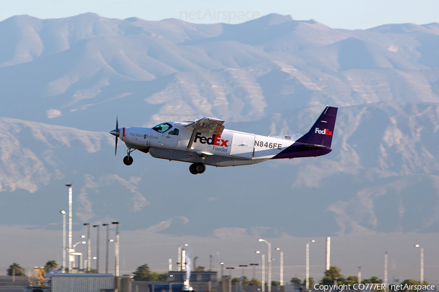 FedEx Feeder Cessna 208B Super Cargomaster (N846FE) | Photo 56660