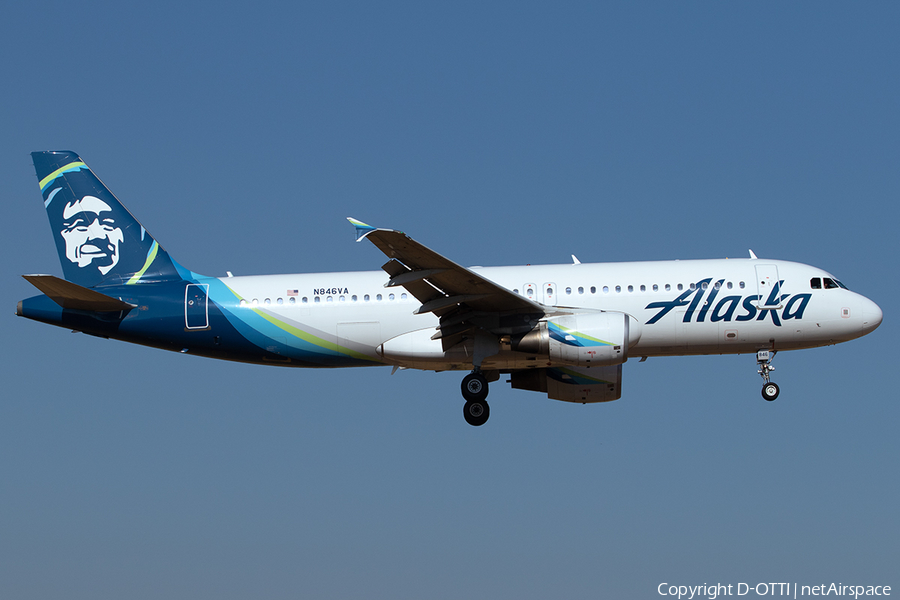 Alaska Airlines Airbus A320-214 (N846VA) | Photo 522461