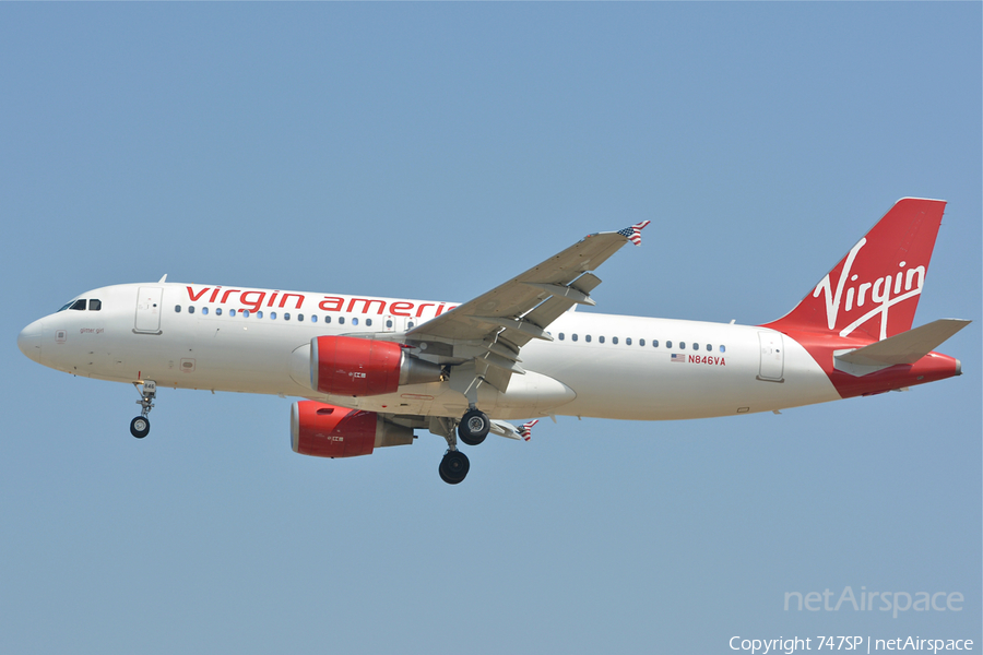 Virgin America Airbus A320-214 (N846VA) | Photo 51666