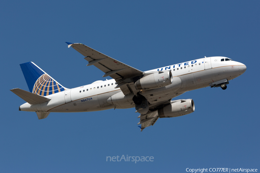 United Airlines Airbus A319-131 (N847UA) | Photo 104687