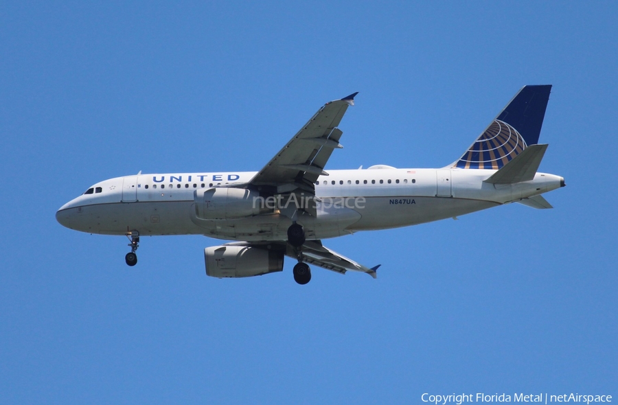 United Airlines Airbus A319-131 (N847UA) | Photo 318420