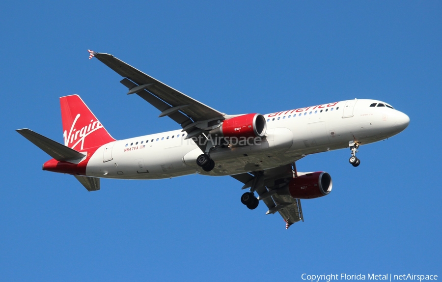 Virgin America Airbus A320-214 (N847VA) | Photo 318422