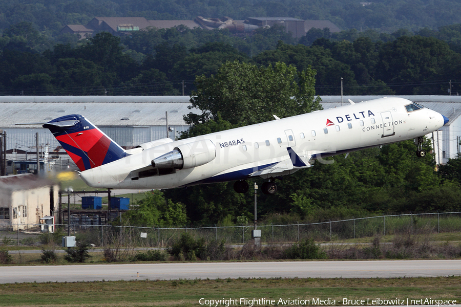 Delta Connection (ExpressJet Airlines) Bombardier CRJ-200LR (N848AS) | Photo 150365