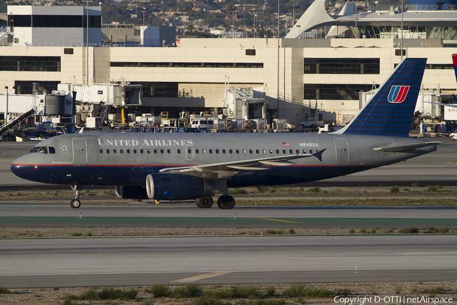 United Airlines Airbus A319-131 (N848UA) | Photo 337376