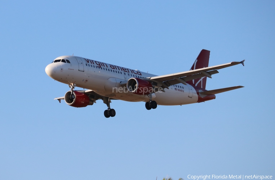 Virgin America Airbus A320-214 (N848VA) | Photo 318435