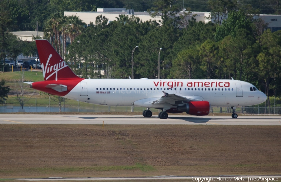 Virgin America Airbus A320-214 (N848VA) | Photo 318434