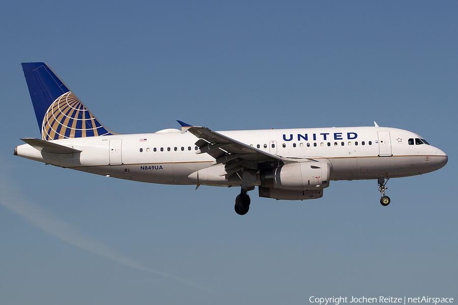 United Airlines Airbus A319-131 (N849UA) | Photo 112724